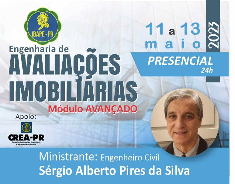 CURSO ENGENHARIA DE AVALIAÇÕES IMOBILIÁRIAS - MÓDULO AVANÇADO