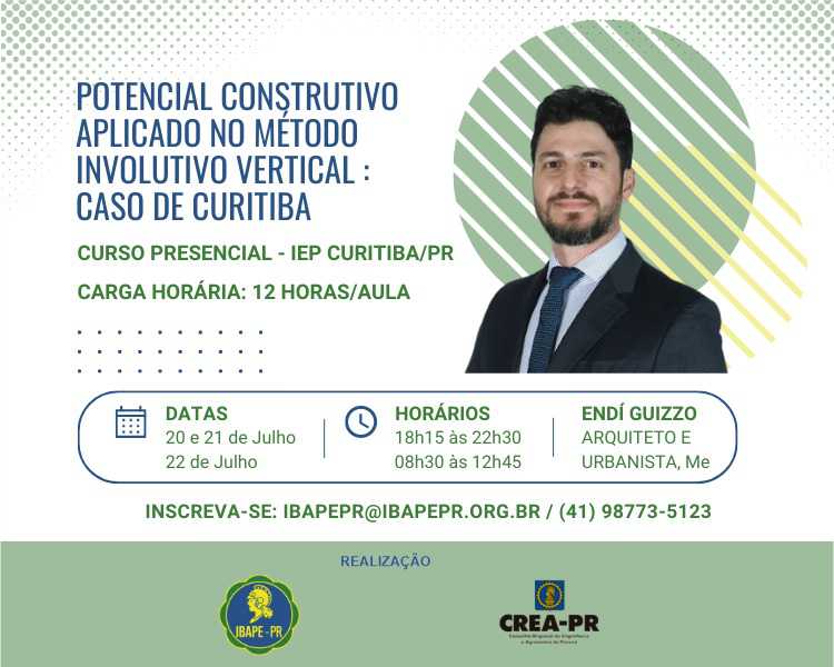 POTENCIAL CONSTRUTIVO APLICADO NO MÉTODO INVOLUTIVO VERTICAL